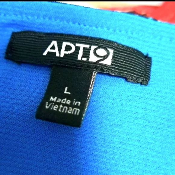 🎊🎊 Apt 9 Women's Aqua Paisley/NWT -  Large Blouse - Picture 3 of 7